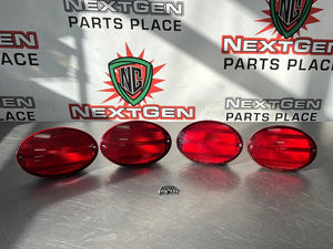 97 - 04 C5 CORVETTE REAR TAIL LIGHTS SET OF 4 OEM #285