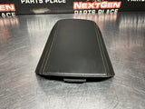 2010 CAMARO LEATHER CENTER CONSOLE LID W WHITE STITCH OEM #999