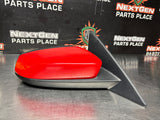 2014 FORD MUSTANG GT RH PASSENGER SIDE VIEW MIRROR RED OEM #1225