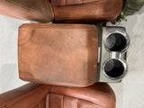 08-10 F250 KING RANCH REAR CAPTIAN SEATS WITH CENTER CONSOLE OEM  #3849