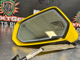 10-15 CAMARO SS LH DRIVER SIDE MIRROR RALLY YELLOW OEM #1006