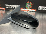 10-14 FORD MUSTANG GT LH DRIVER SIDE VIEW MIRROR BLCK OEM #847