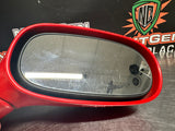 2000 C5 CORVETTE RH PASSENGER SIDE MIRROR TORCH RED OEM #798