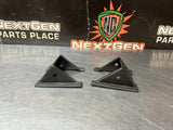 2007 FORD F250 F350 EXT CAB SEAT TRACK COVERS OEM #1296