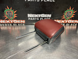 2024 FORD MUSTANG GT FRONT RH/LH HEADREST LEATHER W RED STITCH OEM #1226