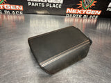 2010 CAMARO LEATHER CENTER CONSOLE LID W ORANGE STITCH OEM #3910