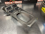 2010 CAMARO SS AUTO CONSOLE SHIFTER TRIM BEZEL AUXILIARY GAUGES OEM 92238977 #1232