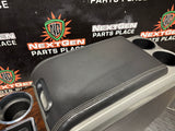 2011 F150 CENTER CONSOLE W SHIFTER WOOD GRAIN OEM #1350