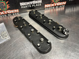 HOLLEY LS VALVE COVERS SATIN BLACK #4079