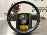 08 - 10 FORD F250 F350 STEERING WHEEL BLACK OEM #622