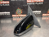 2011 FORD MUSTANG GT LH DRIVER SIDE VIEW MIRROR BLCK OEM #1557