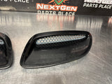 2004 PONTIAC GTO HOOD VENTS / SCOOPS BLCK OEM #1191