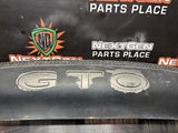 2006 PONTIAC GTO REAR BUMPER VALANCE BLCK OEM 92168891 #1191