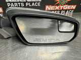 2011 FORD MUSTANG GT RH PASSENGER SIDE VIEW MIRROR SILVER OEM #863