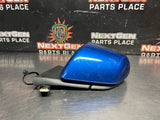 2017 FORD MUSTANG GT LH DRIVER SIDE VIEW MIRROR BLUE OEM #1548