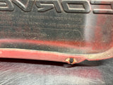 97- 04 C5 CORVETTE FRONT LICENSE PLATE COVER TORCH RED OEM 10256977 #1303