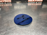 2017 FORD MUSTANG GT FUEL DOOR GAS LID TANK COVER BLUE OEM #1378