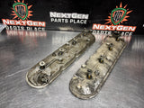 GM OEM GEN IV LS VALVE COVER SET USED 12611021 12611059 #C264
