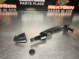 2015 FORD MUSTANG GT RH EXTERIOR DOOR HANDLE GREY OEM #950