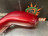 05 - 13 C6 CORVETTE DRIVER LH SIDE MIRROR CRYSTAL RED OEM #1266