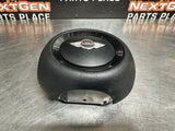 07-10 MINI COOPER LEFT DRIVER STEERING WHEEL AIRBAG SRS AIR BAG BLACK #W459