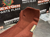 97-04 C5 CORVETTE CARGO TRUNK REAR RH CARPET FIRETHORN RED 10403334 #1425