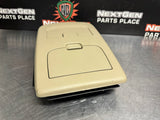 2008 FORD F250 ROOF OVERHEAD STORAGE CONSOLE TAN 1164017 OEM #1033