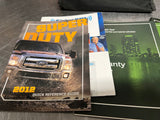 2012 FORD F250 SUPERDUTY OWNERS MANUAL BOOKS OEM #980