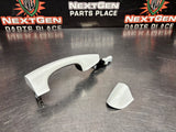 2016 FORD MUSTANG GT LH EXTERIOR DOOR HANDLE WHITE OEM #1112