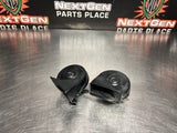 2013 FORD MUSTANG GT FACTORY DUAL HORNS WITH BRACKET OEM #877