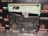 2011 GMC DENALI 1500 LH DRIVER REAR LEATHER DOOR PANEL OEM #889