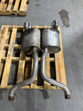 2008 C6 CORVETTE NPP AXLE BACK MUFFLERS OEM #1266