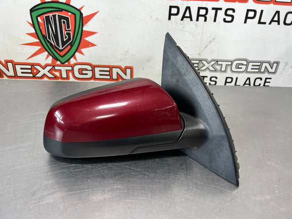 08-09 PONTIAC G8 RH PASSENGER SIDE MIRROR RED METALLIC OEM  #542