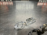 2012 FORD MUSTANG GT 5.0 FENDER EMBLEMS LH/RH CHROME OEM #847