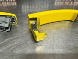 2010 CAMARO SS LEFT FRONT DRIVER EXTERIOR DOOR HANDLE RALLY YELLOW OEM #1006