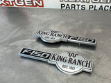 2011 FORD F150 KING RANCH EMBLEMS 9L34-16B115-JR OEM #461