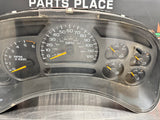 2003 CHEVY SILVERADO 3500 CLUSTER 15182150 OEM #743