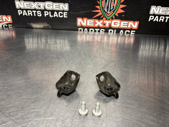 14-19 C7 CORVETTE PARKING BRAKE CABLE BRACKETS/HARDWARE OEM #1181