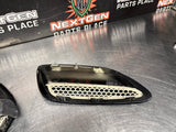 2004 PONTIAC GTO HOOD VENTS / SCOOPS BLCK OEM #1191