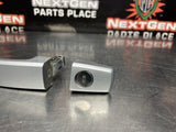 2011 CAMARO SS LEFT FRONT DRIVER EXTERIOR DOOR HANDLE SILVER OEM #982