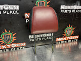 2024 FORD MUSTANG GT FRONT RH/LH HEADREST LEATHER W RED STITCH OEM #1226