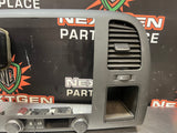 2011 GMC SIERRA CENTER DASH RADIO BEZEL W 4WD CONTROL OEM #1090