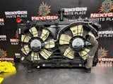 2015 CAMARO SS RADIATOR CONDENSER FAN ASSEMBLY TRANSMISSION OEM #1539
