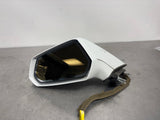 2010 CAMARO SS LH DRIVER SIDE MIRROR WHITE OEM #1441