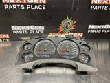 2011 GMC SIERRA 2500 DIESEL INSTRUMENT CLUSTER W BEZEL OEM #1200