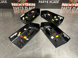 2009 FORD F250 LH AND RH FRONT AND REAR DOOR GLOSS BLK WINDOW SWITCH SET OEM 830