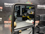 2012 FORD F250 LH DRIVER SIDE POWER FOLD TELESCOPIC HEATED MIRROR OEM #4070