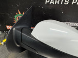 2011 GMC SIERRA 2500 6.6 LH DRIVER SIDE MIRROR WHITE #1254