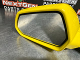 2018 CAMARO SS LH DRIVER SIDE VIEW MIRROR YELLOW 84296255 OEM #938