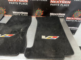 2014 CADILLAC CTS-V FLOOR MATS FRONT AND REAR SET #1234